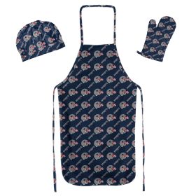 Patriots 3PC Set - Apron, Mitt, Hat