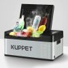 KUPPET Portable Refrigerator/Fridge 20Qt, Vehicle Refrigerator - Car Freezer, Dual Temperature Electric Cooler for Camping, Beach Party, Travel, Picni