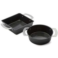 Set of 2 Grill-Top Tapas Black