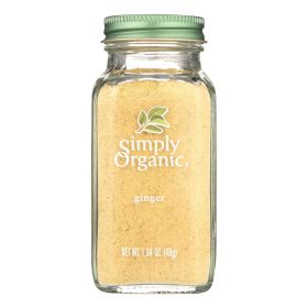 Simply Organic Ginger Root - Organic - Ground - 1.64 oz