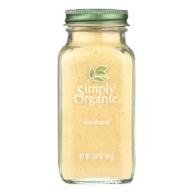 Simply Organic Mustard Seed - Organic - Ground - Yellow - 3.07 oz