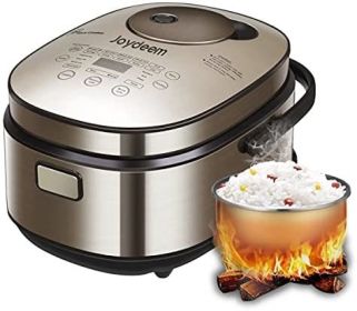 JOYDEEM AIRC-4001 Smart Induction Heating System Rice Cooker, 24-hours Pre-set Timer, 4 L 8 Cup Capicity