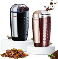 5 Core 2 Pack 5 Ounce Electric Coffee and Spice Grinder 150W Large Portable Compact with Stainless Blade Grinder Perfect for Spices;  Dry Herbs Grinds