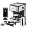 20 Bar Espresso Maker,1.5L ,Coffee Maker For Espresso, Cappuccino, Latte, Machiato, For Home Barista