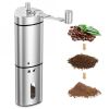 Stainless Steel Triangle Kitchen Manual Handcrank Bean Mill Coffee Grinder