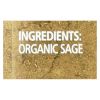 Simply Organic Sage Leaf - Organic - Ground - 1.41 oz