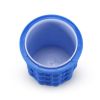 Multi-functional Portable Silicone Ice Maker Tray, Silicone Ice Bucket with Lid Ice Cube Bucket Ice Cubes Maker 2-in-1 Ice Cube Molder and Holder Home