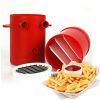 New Home French Fries Maker Potato Chips Strip Slicer Cutter Chopper Chips Machine