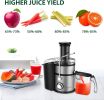 KOIOS Centrifugal Juicer Machines, Juice Extractor with Big Mouth 3' Feed Chute