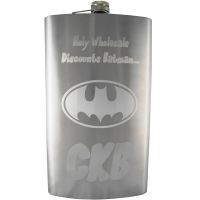 64oz Custom Engraved Giant Flask